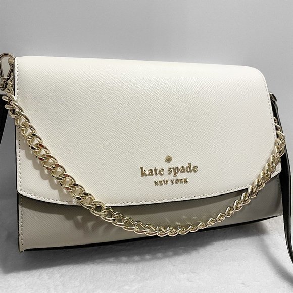 kate spade Handbags - Kate Spade CARSON COLORBLOCK CONVERTIBLE Crossbody & Shoulder Bag In Nimbus Grey